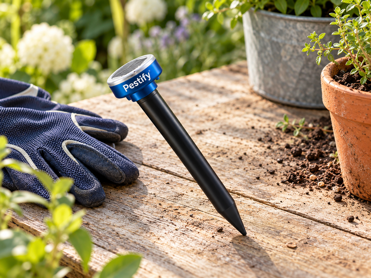 Solar Garden Pest Repeller
