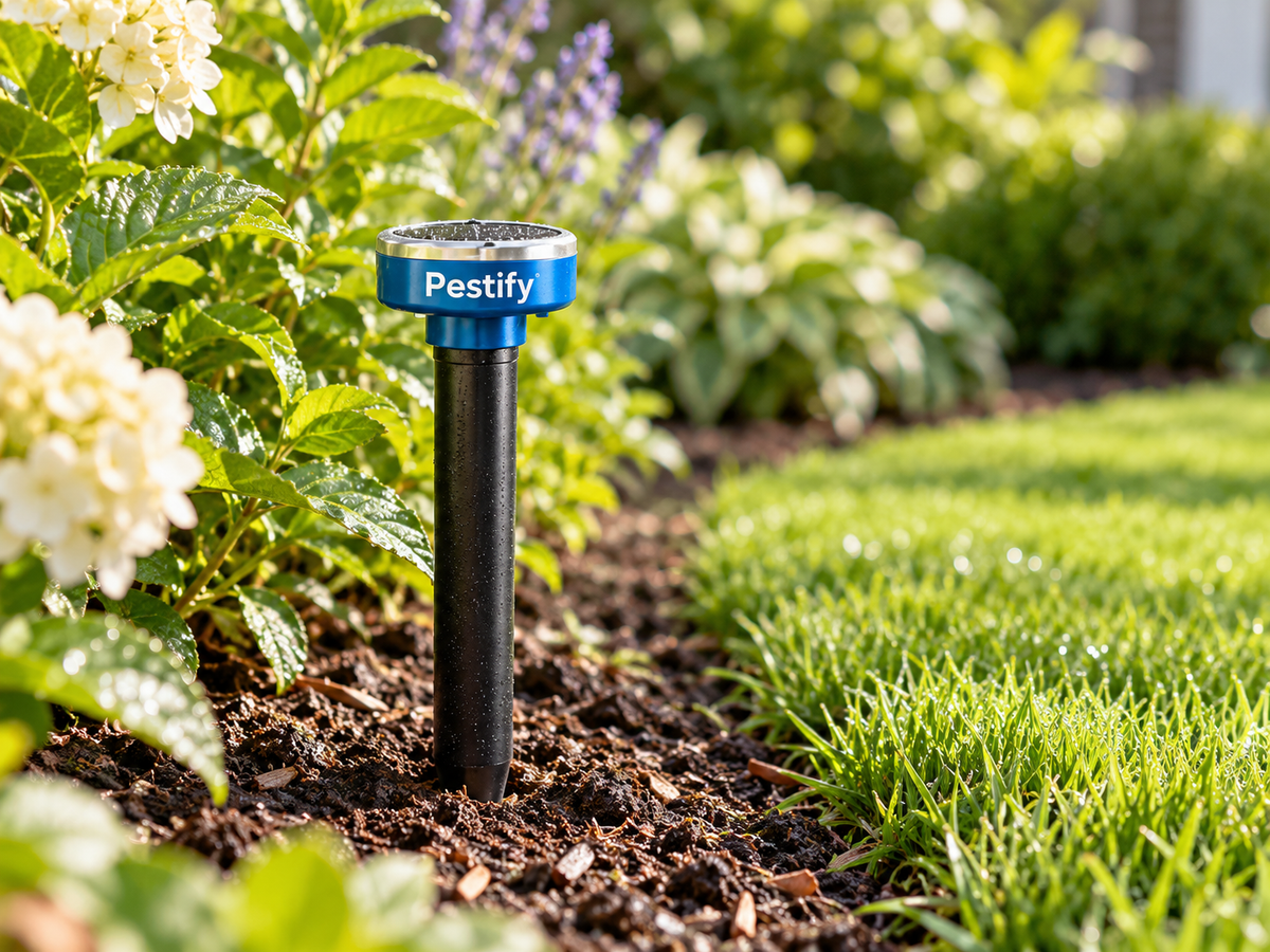 Solar Garden Pest Repeller